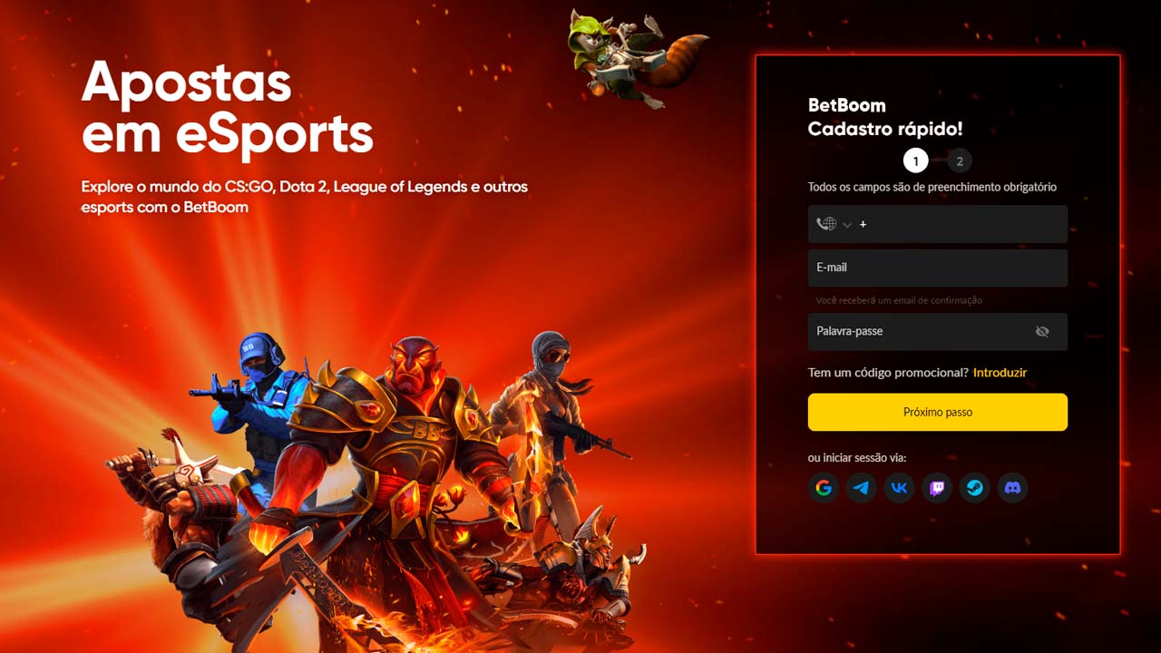 BetBoom – Faça Uma Aposta em eSports Agora Mesmo